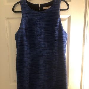 Loft blue sheath dress